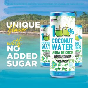 24 Pack 100% Coconut Water 8.45 FL OZ Cans - Image 4